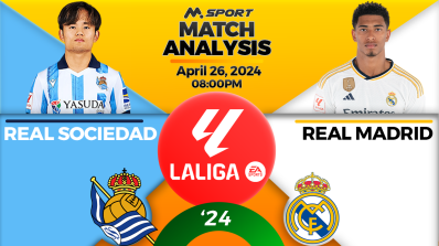 Real Sociedad vs Real Madrid: Vini to Score & Other Interesting MSport Odds on Crunch La Liga Game